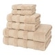 preview thumbnail 16 of 43, American Soft Linen Salem Bath Towel Set, 6 Piece Towels for Bathroom Large 100% Cotton 2 Bath Towels 2 Hand Towels 2 Washcloths