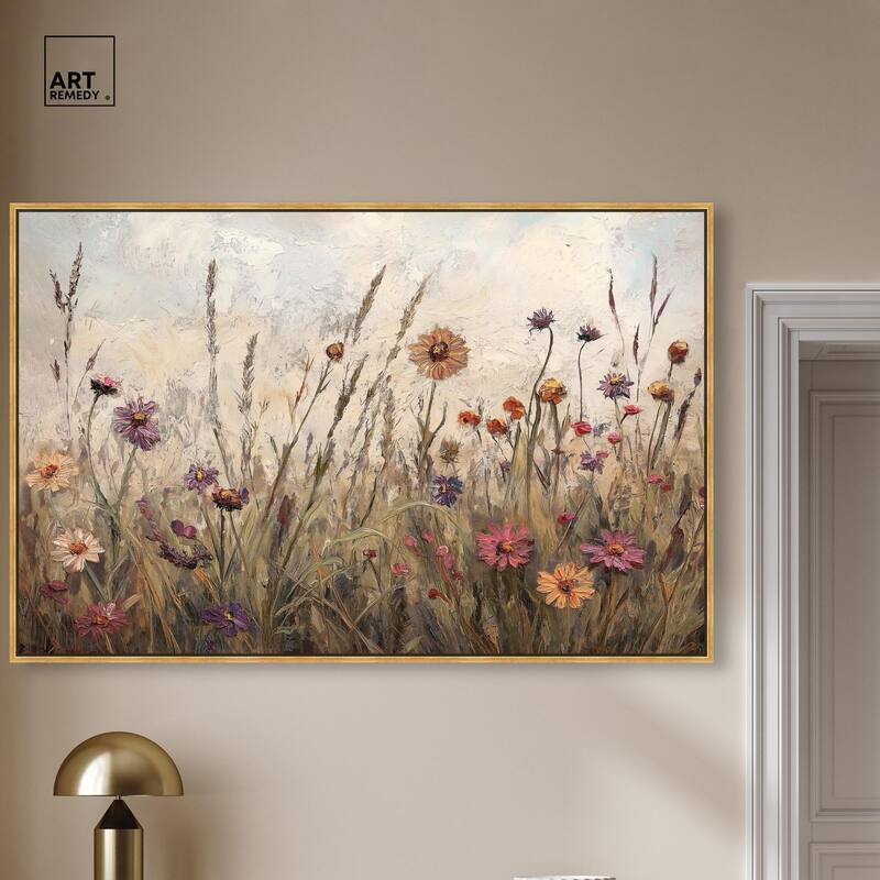 Vintage Blooms II Canvas by Art Remedy
