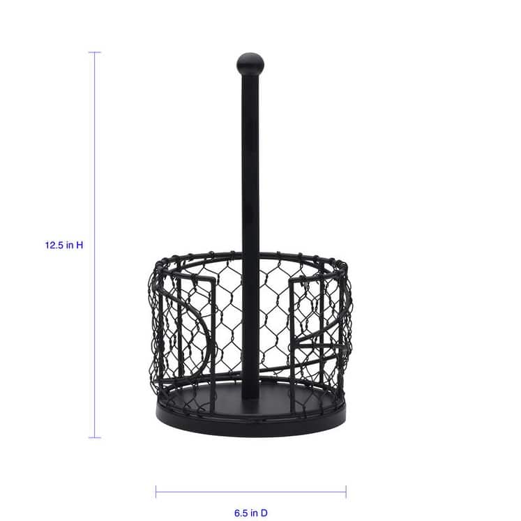 Gourmet Basics by Mikasa Farmers Market Paper Towel Holder - 6.5" x 12.5"