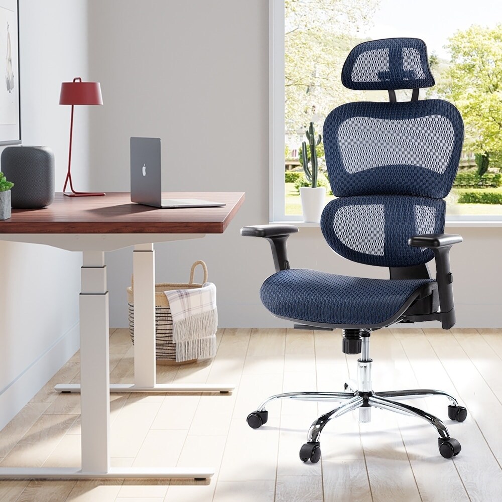 Home Office Ergonomic Computer Task Chair Mesh Desk High Back Lumbar Support Gaming 34234483
