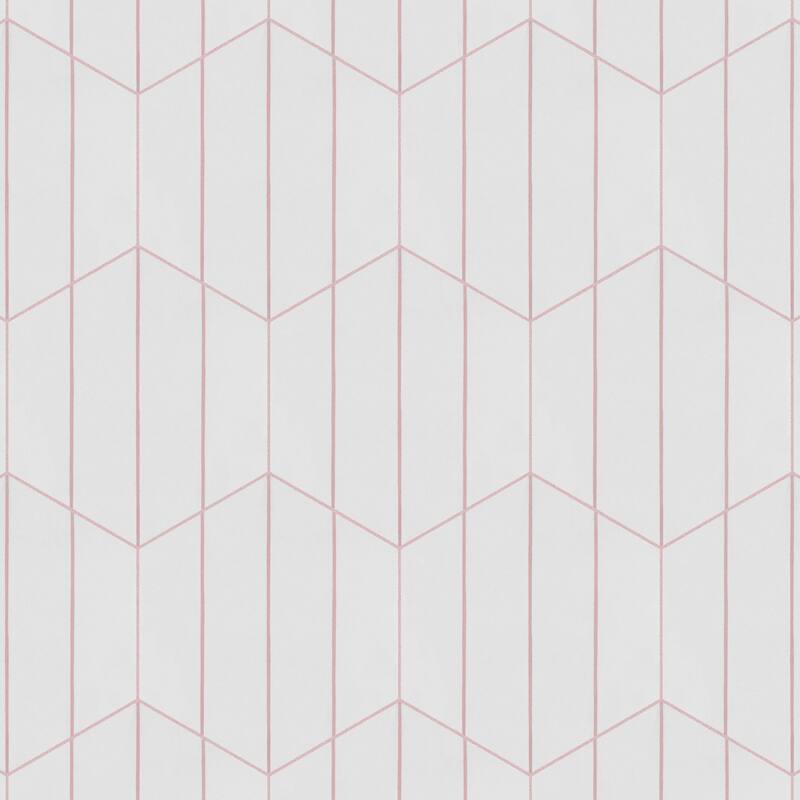 Merola Tile Porto Savona Hex Rose 8-5/8" x 9-7/8" Porcelain Floor and Wall Tile