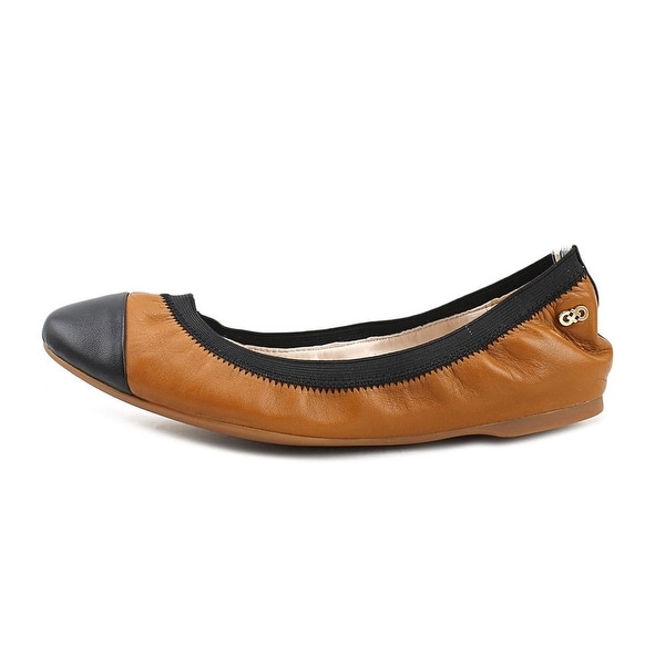 cole haan elbridge leather ballet flats