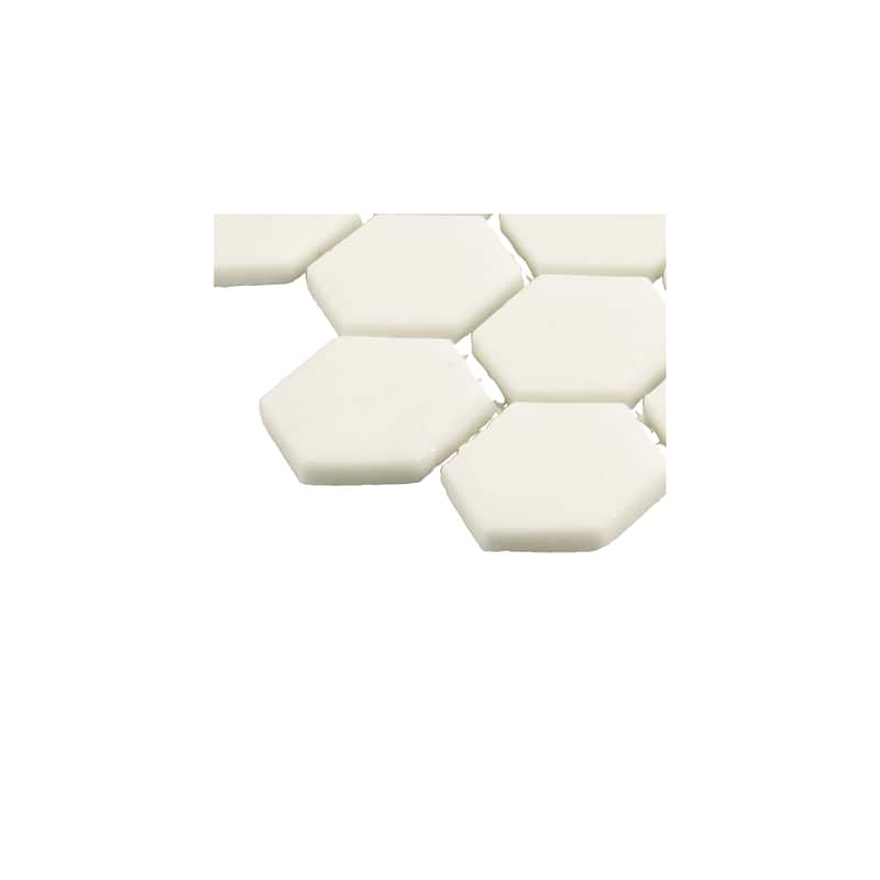 Daltile Uptown Glass 1" Hexagon Mosaic (18 PC Per Carton) (16.92 SQFT Per Carton)