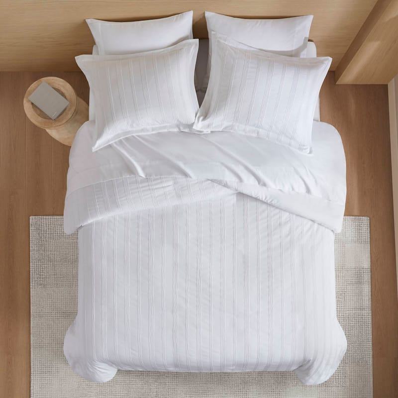 Chelsea Square Logan Woven Striped Duvet Set