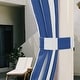 preview thumbnail 32 of 39, Stripe Outdoor UV Protected Privacy Tab Top Panel
