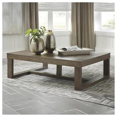Cariton Gray Rectangular Cocktail Table