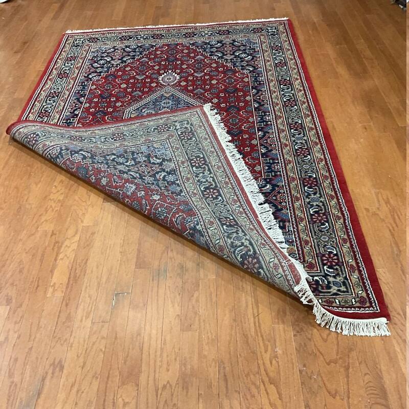 HERAT ORIENTAL Hand-knotted Bidjar Wool Rug - 6'7 x 9'10