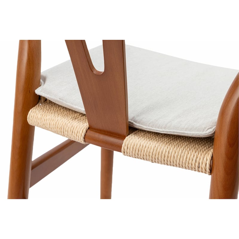 Solid Wood Weave Dining Chair