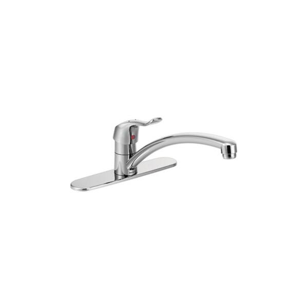 Shop Moen 8711 M Dura Commercial Kitchen Faucet Chrome