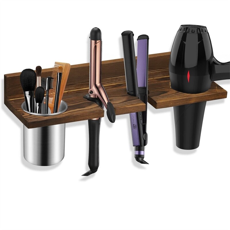 Hair Tool Organizer Wall Mounted x 16