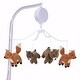 preview thumbnail 1 of 6, Bedtime Originals Sleepytime Bear & Fox Musical Baby Crib Mobile Soother Toy
