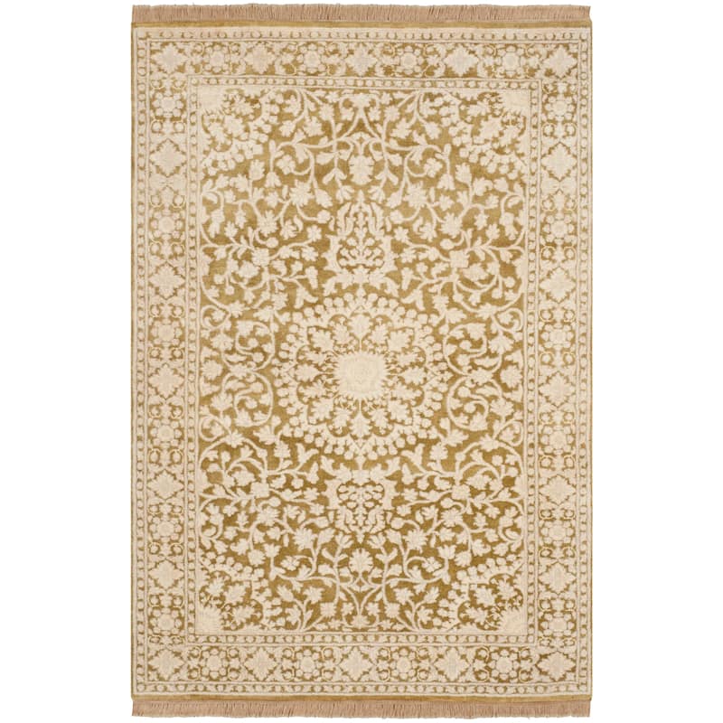 SAFAVIEH Couture Hand-knotted Ganges River Argyro Traditional Oriental Wool