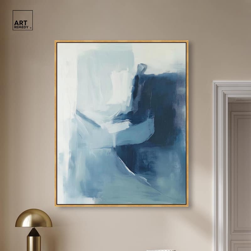 Glacial Reflections I Canvas by Art Remedy