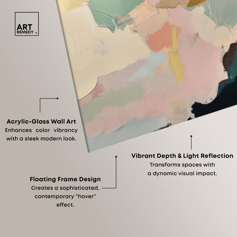 Brushed Beauty II Acrylic by Art Remedy, Ready to Hang