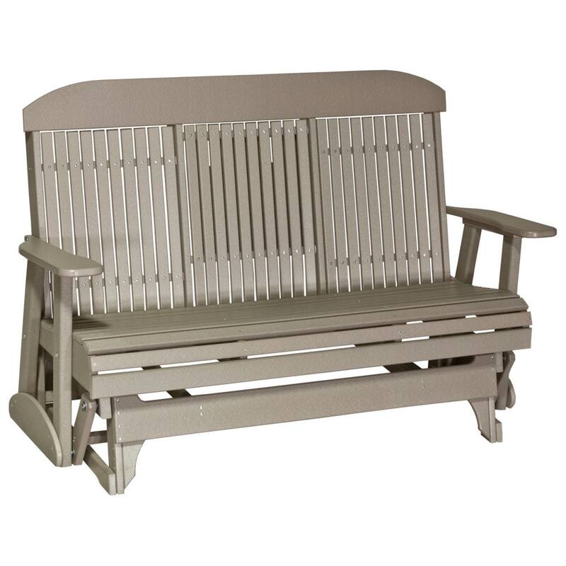 Outdoor All-Weather Poly Lumber Classic Glider