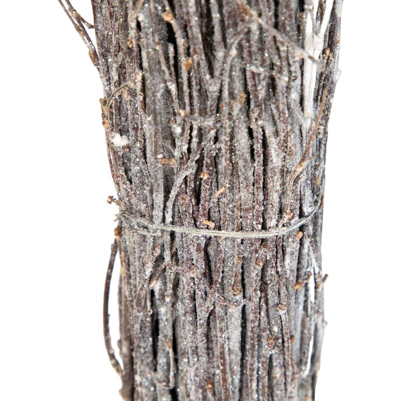Natural Twig Bundle Christmas Decoration - 15"