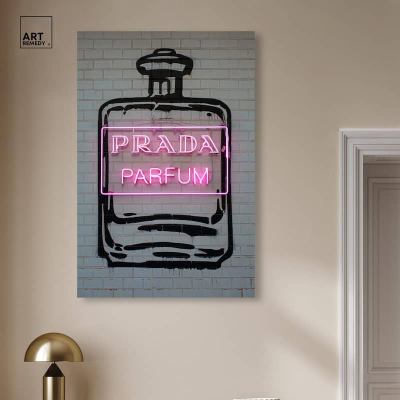 Fragrance Frame Canvas by Art Remedy, Gallery Wrapped