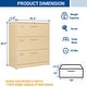 preview thumbnail 25 of 23, Lateral file cabinet 3 drawers