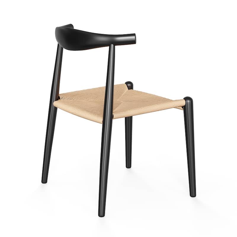 Troy Papercord Dining Chair Black Frame