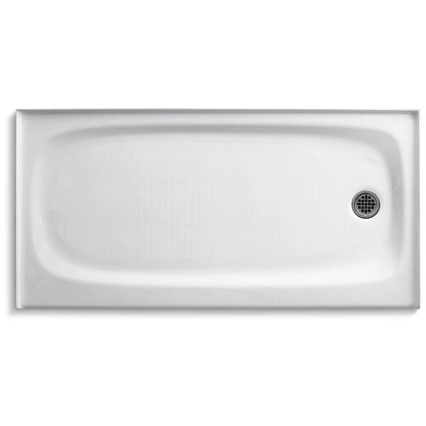 Shop Kohler K 9054 Salient 60 X 30 Single Threshold Shower Base