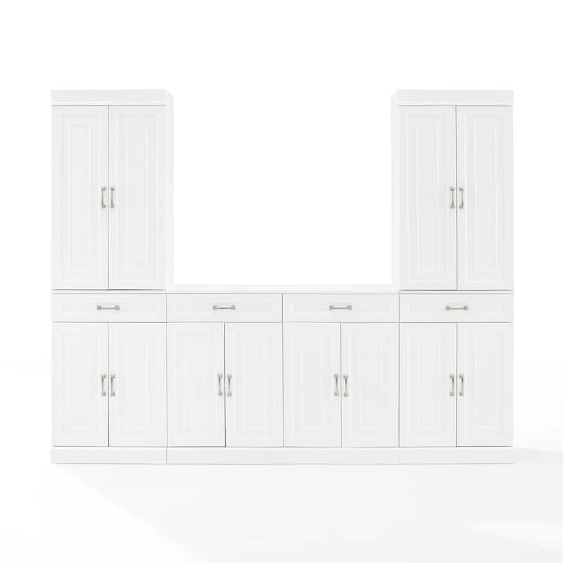Crosley Stanton 3Pc Sideboard And Pantry Set - 14.5"x95"x78"