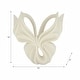 preview thumbnail 10 of 17, Sagebrook Home Renfe Quartz Resin Butterfly Statuary