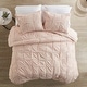preview thumbnail 2 of 9, The Curated Nomad Jessie Blush Cotton 3-piece Comforter Set