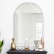 preview thumbnail 36 of 35, Modern Thin Frame Wall-Mounted Hanging Bathroom Vanity Mirror