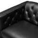 preview thumbnail 10 of 24, Abbyson Victoria 3 Piece Top Grain Leather Set with Metal Legs