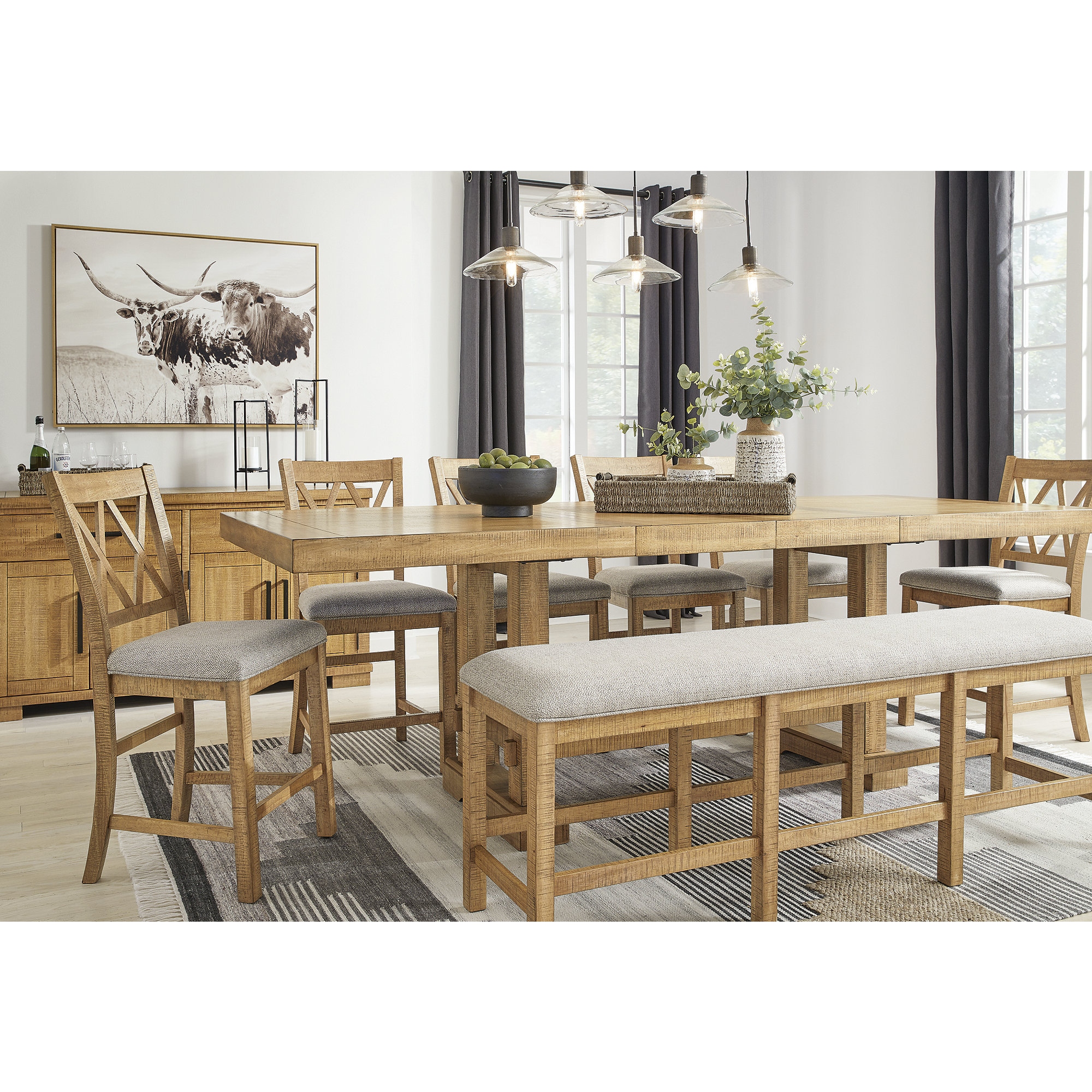 Signature design by ashley dining bench 2025