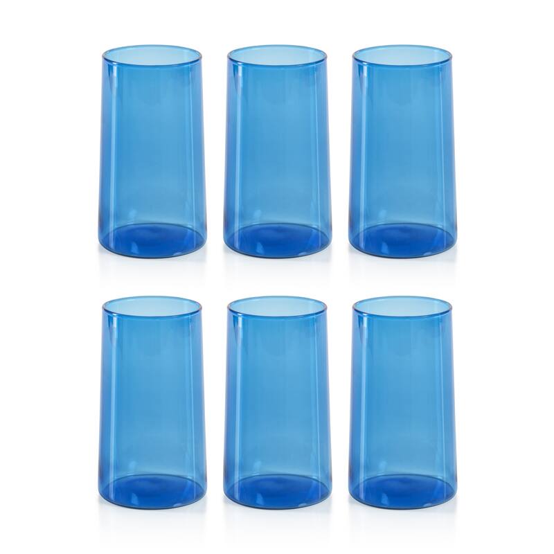 Lorient Highball Glasses, Set of 6 - 3.25" x 5.75"