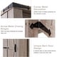 preview thumbnail 12 of 26, Farmhouse Storage Cabinet, Armoire, Rustic Pantry, Versatile Storage