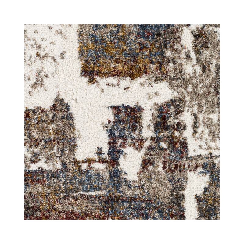 Livabliss Bohemian & Eclectic Celestial Shag Abstract Area Rug