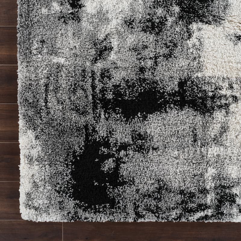 Noori Rug Lux Zara Abstract 2-Inch Shag Rug