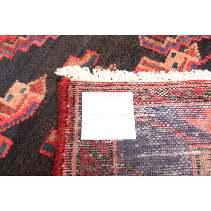 ECARPETGALLERY Hand-knotted Andelz Red Wool Rug - 4'5 x 7'1