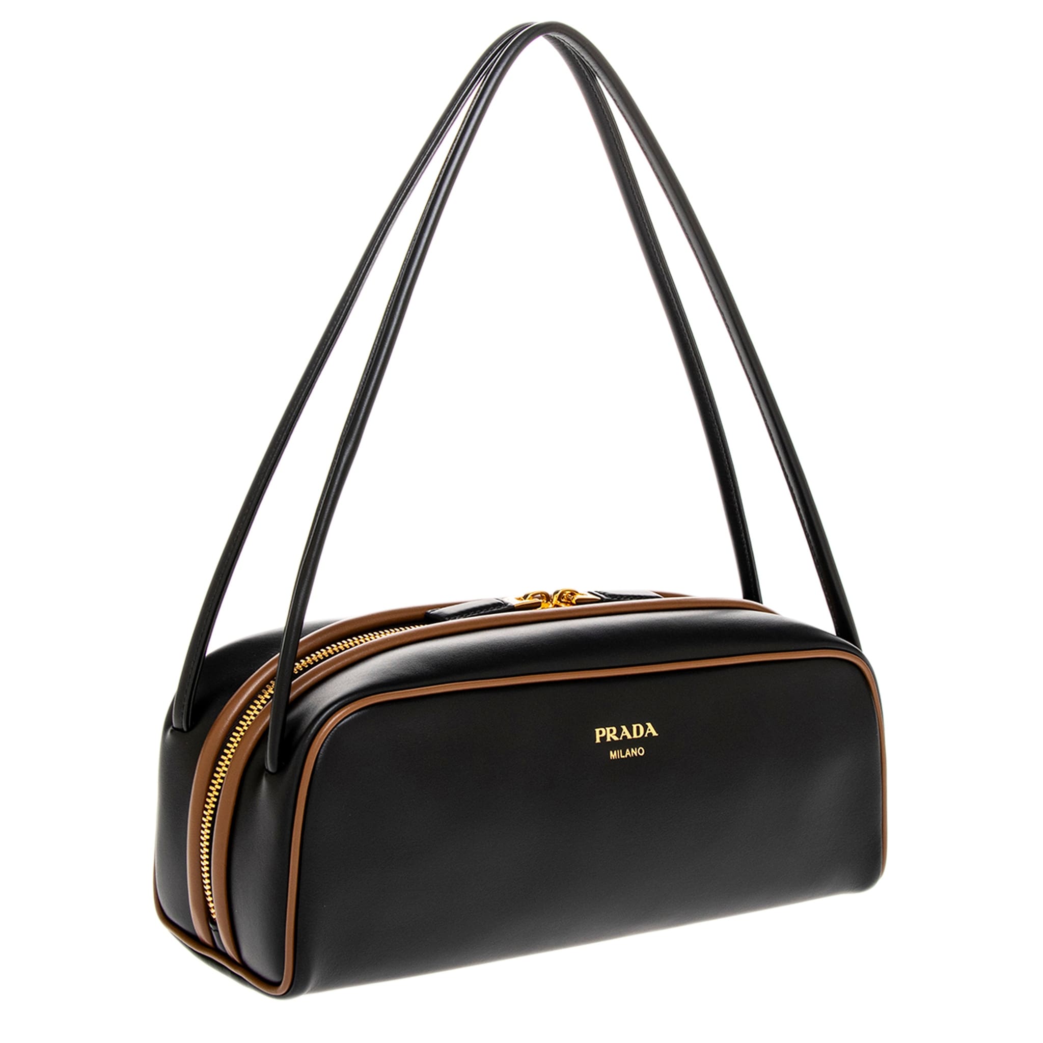 Prada Swing Smooth Leather Shoulder Bag - Overstock - 43008116