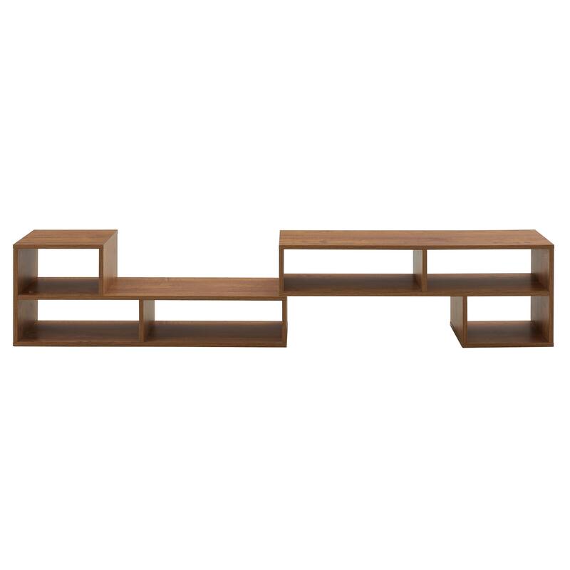 47.2" L-Shaped Modular TV Stand with Adjustable Shelves