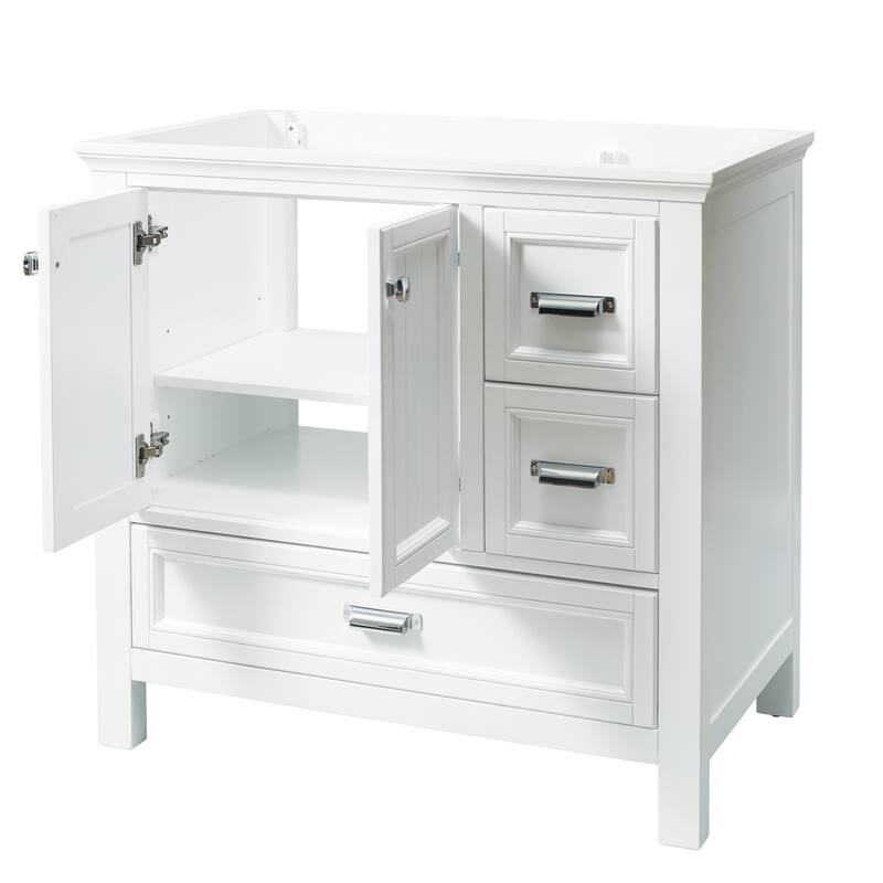 CRAFT + MAIN BAVT3722D-QBG Brantley 36" Free Standing Single Basin