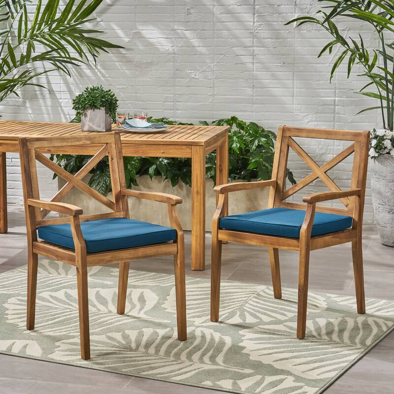 2PCS Dining chair with cusions