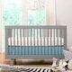 preview thumbnail 5 of 48, Babyletto Hudson 3-in-1 Convertible Crib w/ Toddler Bed Conversion Kit