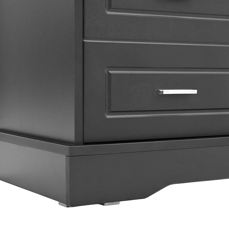 Entryway 3-in-1 Hall Tree with Storage Bench & Sliding Doors, Shoe Cabinet Coat Rack with Cushioned Seat & Anti-Tip