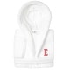 preview thumbnail 69 of 78, Sweet Kids 100% Polyester SUPER PLUSH Double Brushed Hooded Bathrobe with Pink Bookman Monogram E - Large