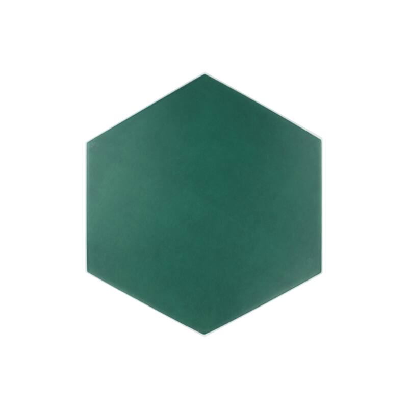 Honeycomb Hexagon 9 in. x 10 in. Glazed Porcelain Wall and Floor Tile