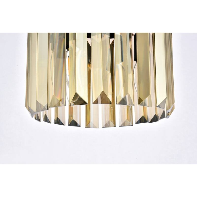 Royce Edge 3-Light Matte Black Pendant