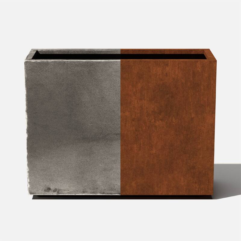 Corten Steel Span Planter
