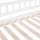 preview thumbnail 8 of 13, Multifunctional and Fun Design Loft Bed with Slide, Stairway and Guardrails,Twin Size, White