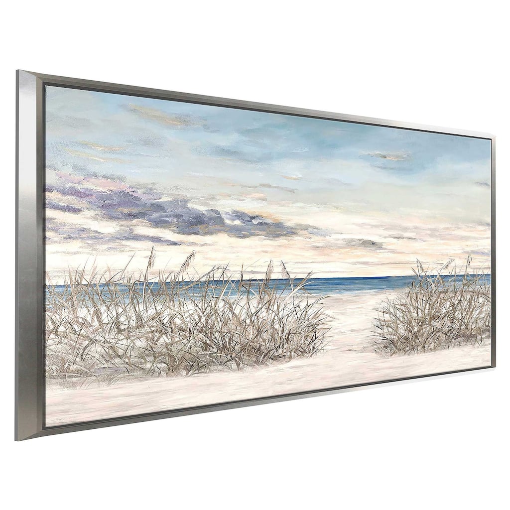 "Windy Beaches" Print on Floating Canvas