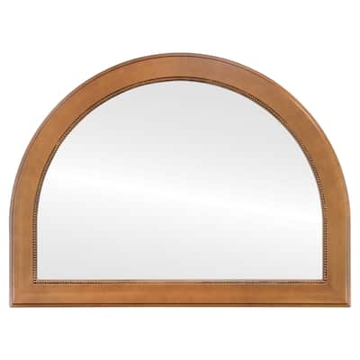 Yates Framed Mantel Mirror - Crescent Cathedral - 42.4x31.4