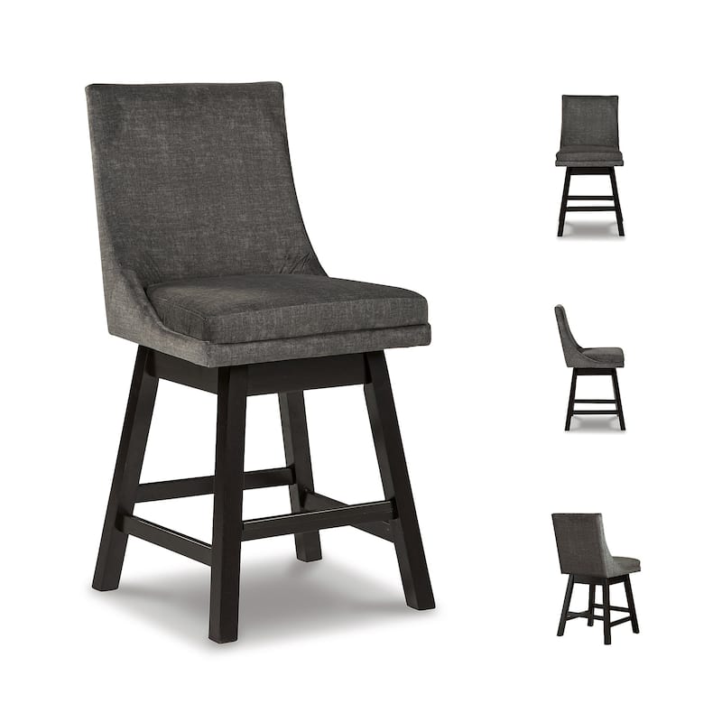 Tallenger Upholstered Swivel Stool (Set of 2)