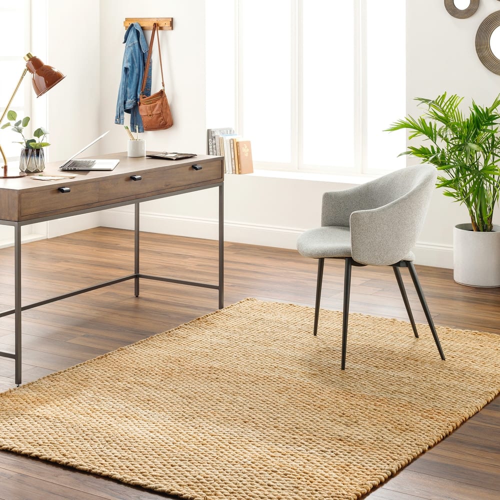 Penelopea Handmade Chunky Jute Area Rug